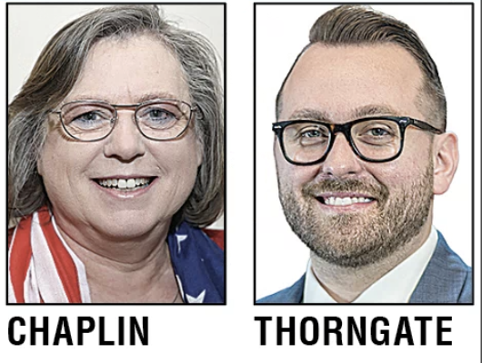 Chaplin, Thorngate Running for Wheeling Ward 5 Council Seat